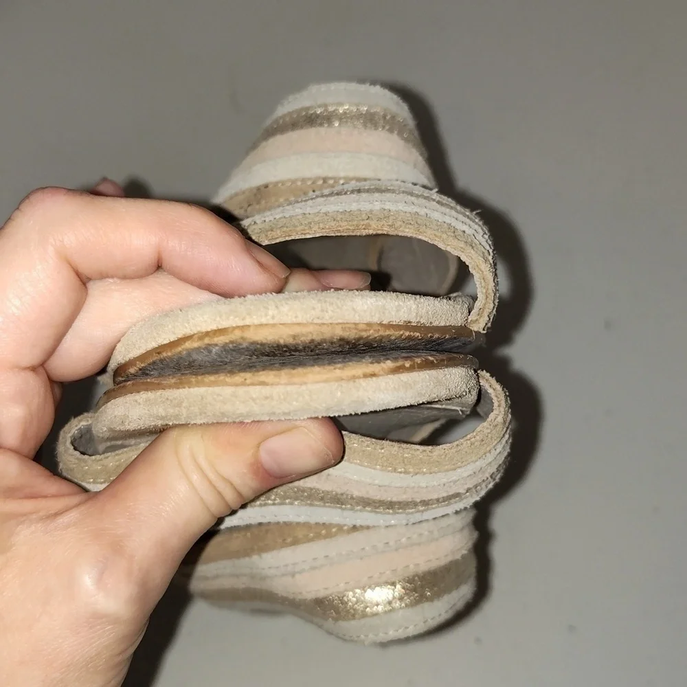 Matisse Bonita Open Toe Heeled Tan Sandal Size 7 Womens